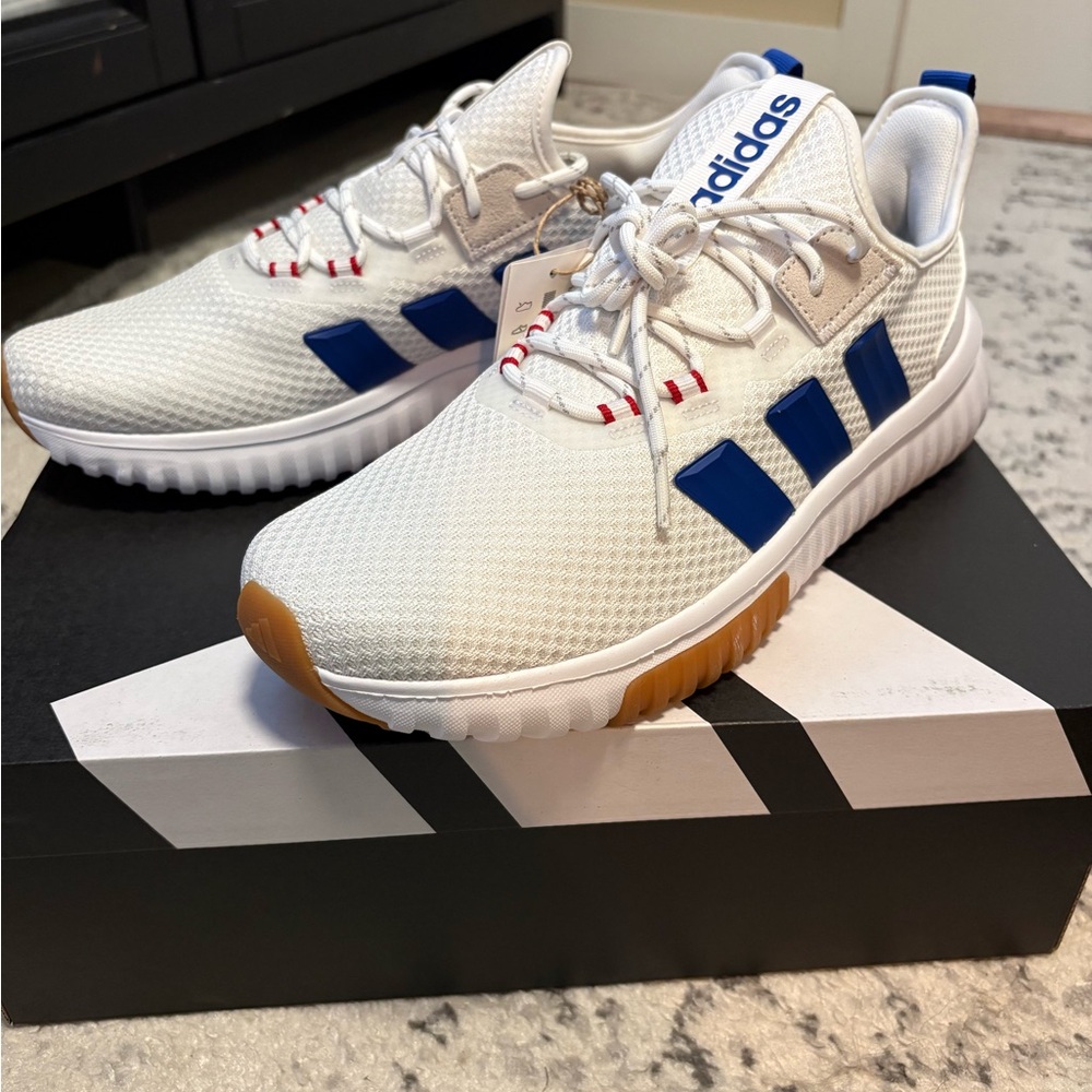 NIB Adidas Kaptir 4.0 white size 10 men